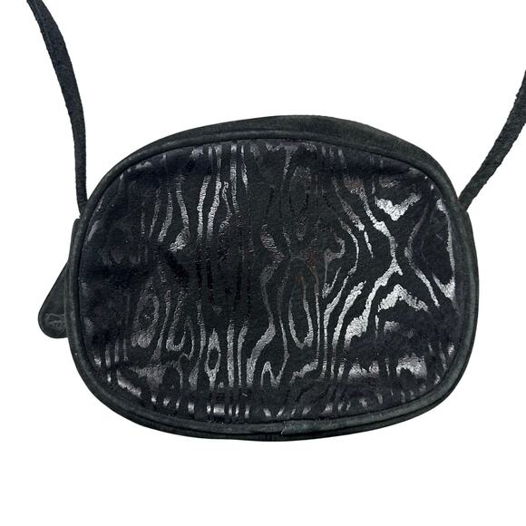 Aspects Vintage Black Zebra Animal Print Bag - Picture 1 of 4